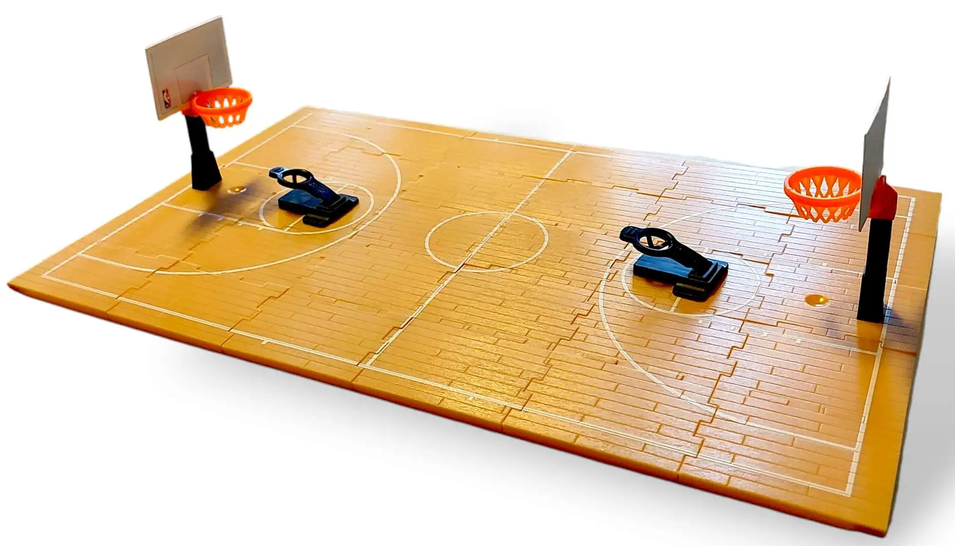 5 Surprise NBA Ballers Full Court with Hoops Figure