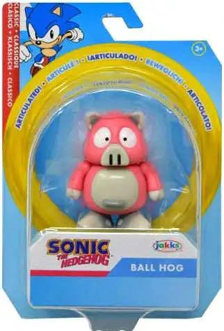 Sonic The Hedgehog Ball Hog 2.5 Mini Figure Classic Jakks Pacific - ToyWiz