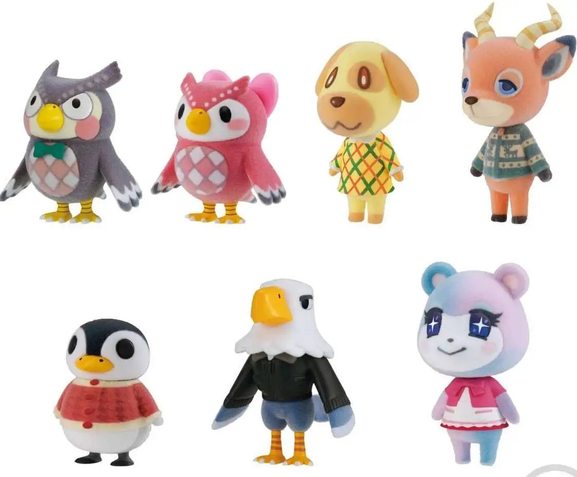 Animal Crossing New Horizons Tomodachi Doll Vol 3 Villager Collection   Box of 7 Mini Figures Bandai Japan - ToyWiz