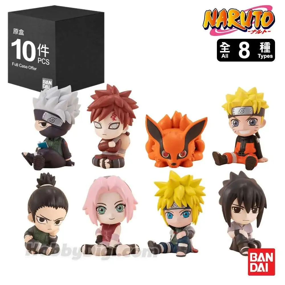 Relaxing Shokugan Mascot Naruto 3.0-Inch [Contains 10 Figures]