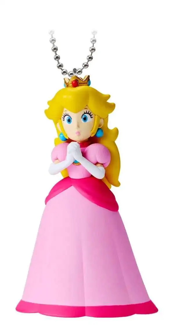 Super Mario Bros. Shokugan Collection Vol. 2 Princess Peach Mascot Charm Figure [Loose]