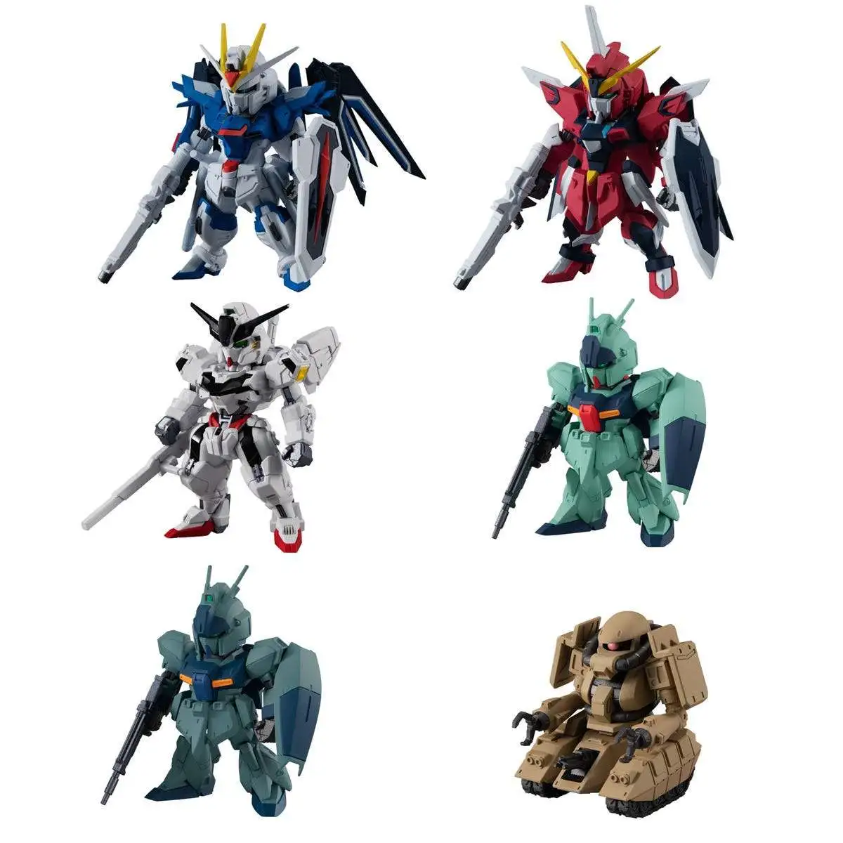 Shokugan Converge FW Gundam Converge 24 2-Inch Box of 10 Figures