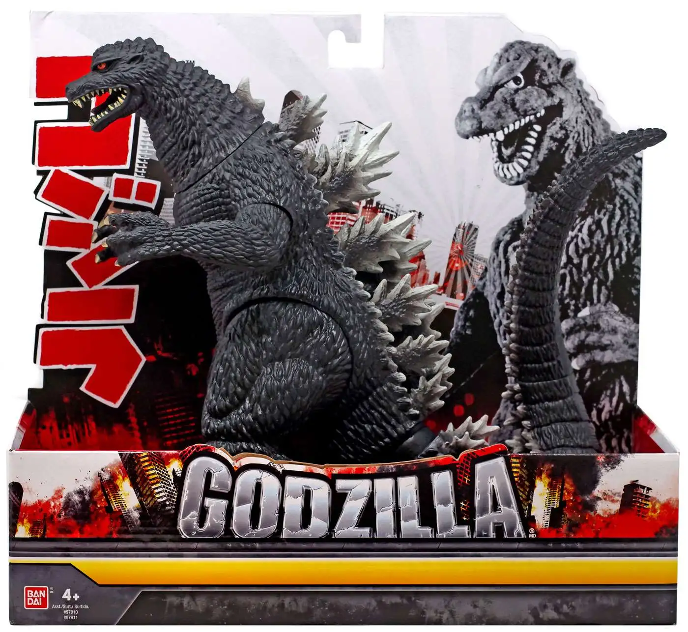 New Godzilla Bandai Japan 6.5" Gigan Vinyl Figure 2004 Version Final Wars w/tag 