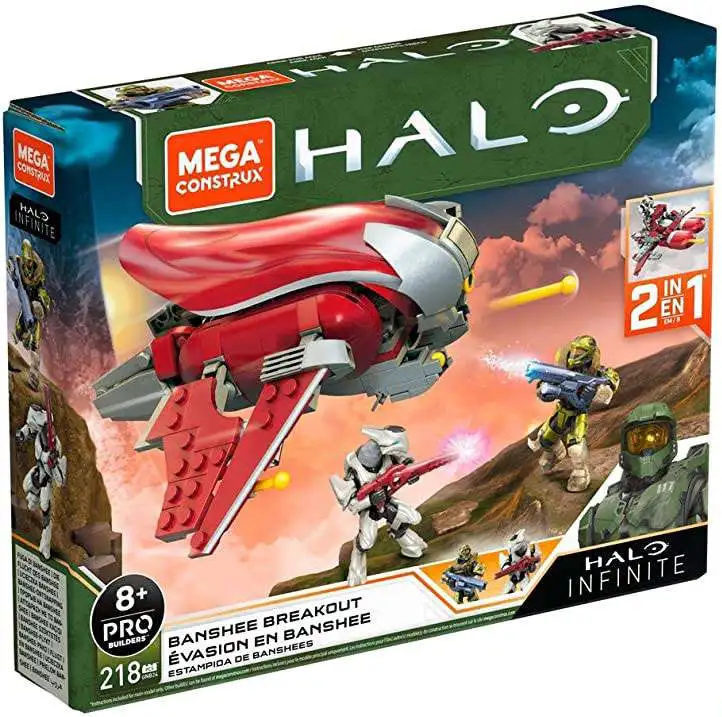 MEGA Construx Halo Infinite Banshee Breakout GNB24 218pcs for sale online 