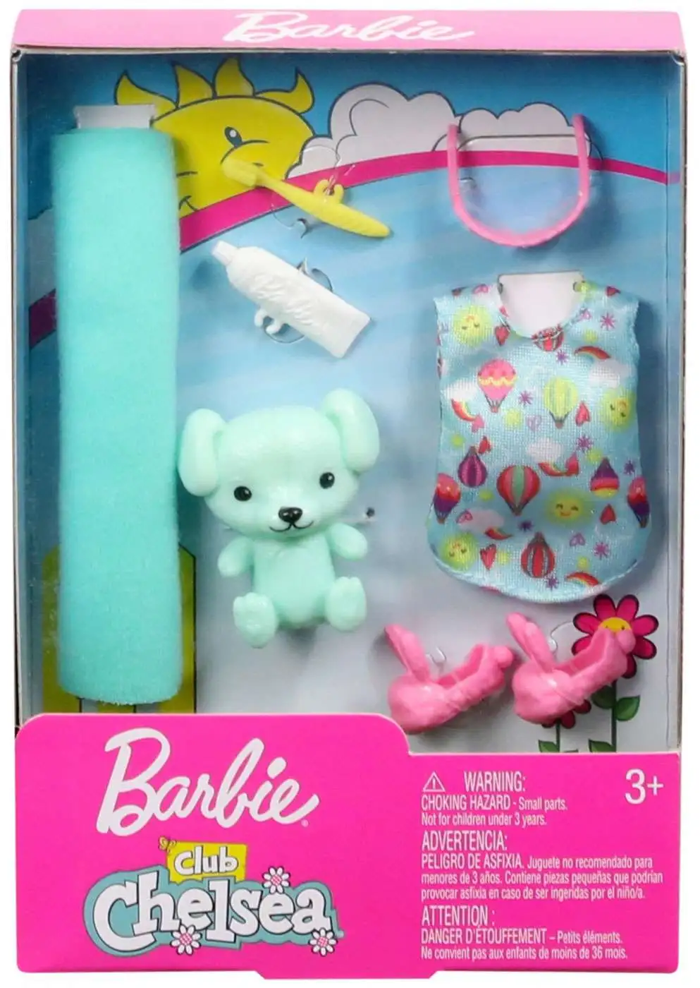 Barbie Club Chelsea Bedtime Accessory Pack Damaged Package Mattel Toys -  ToyWiz