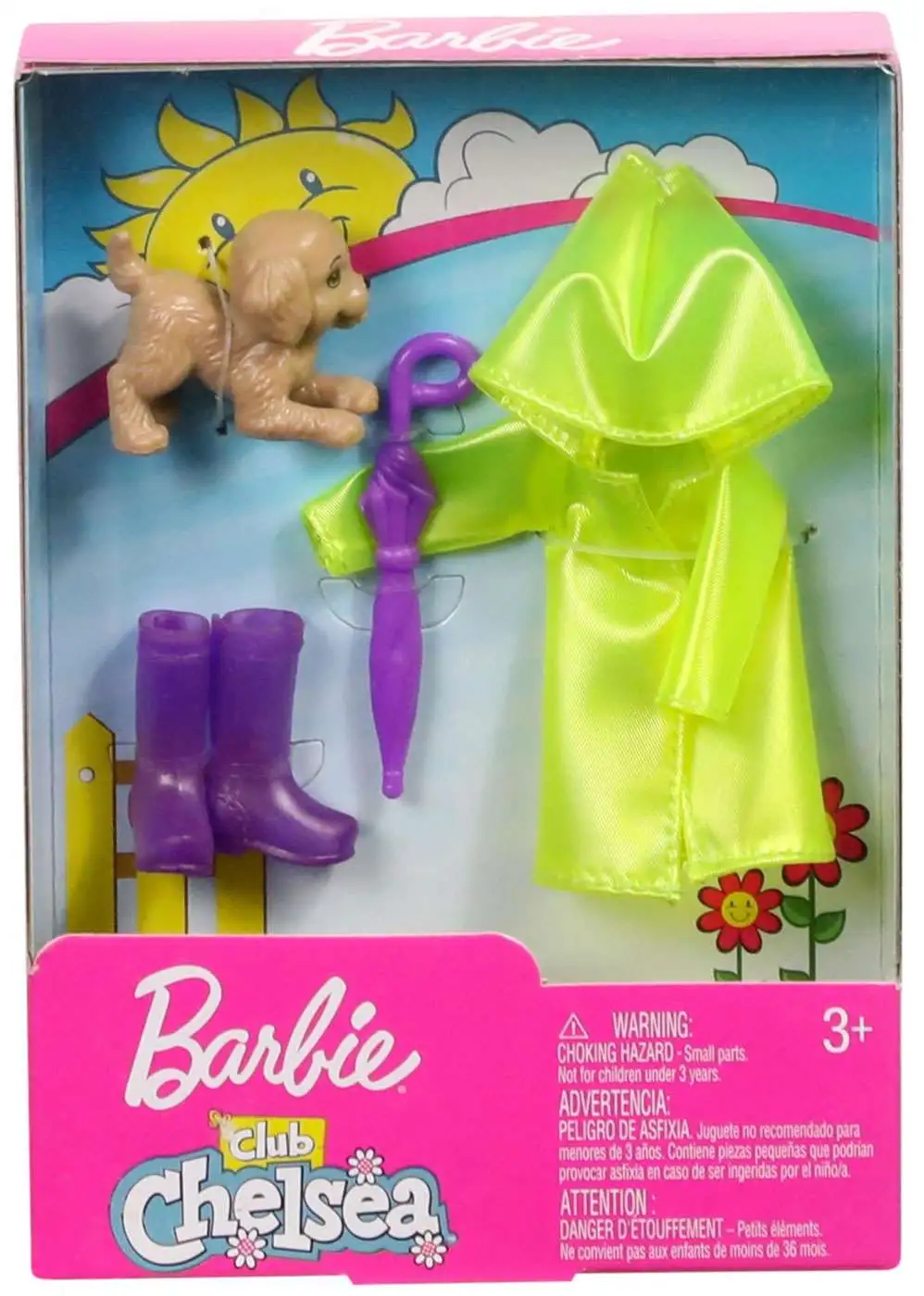 Barbie Club Chelsea Rainy Day Accessory Pack Mattel Toys - ToyWiz