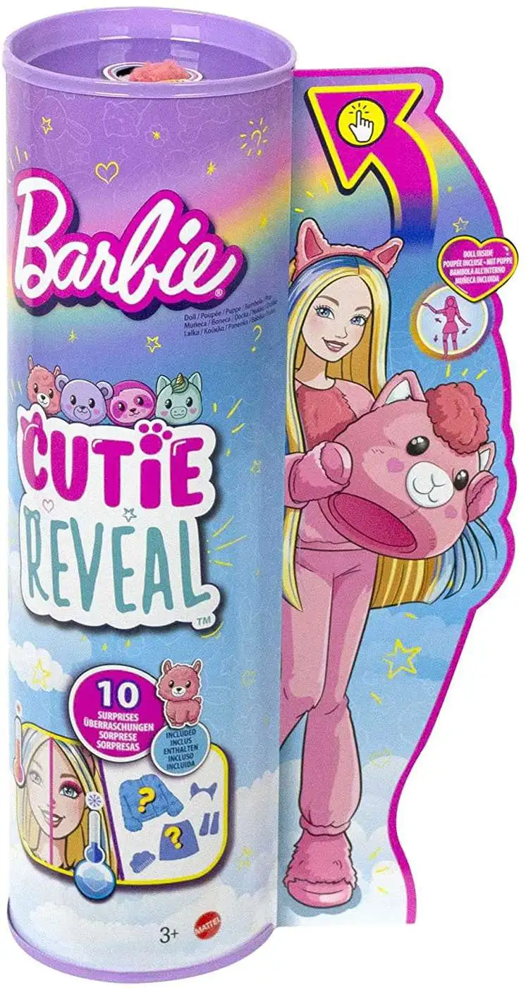 Barbie Cutie Reveal Fantasy Series Llama Surprise Doll Mattel - ToyWiz