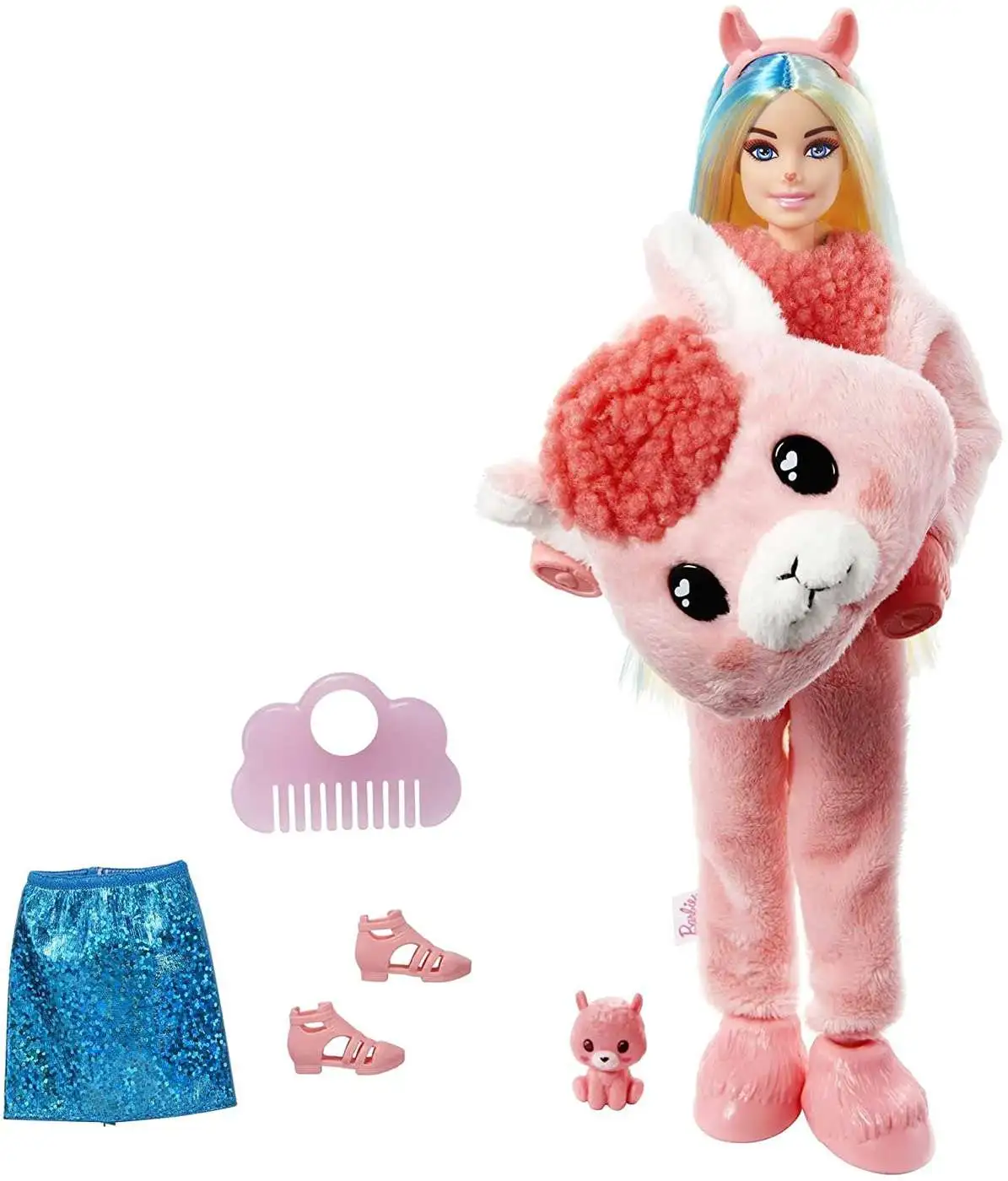 Barbie Cutie Reveal Fantasy Series Llama Surprise Doll [Damaged Package]