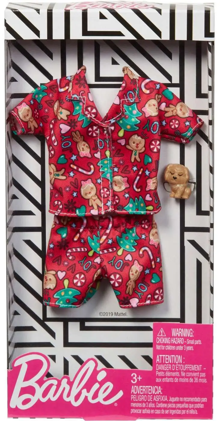 Barbie Festive Pajamas Fashion Pack [Damaged Package]