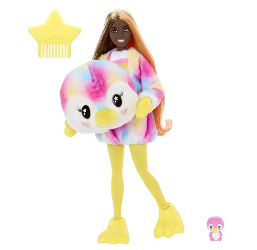 Barbie Cutie Reveal Color Dreams Series Penguin Surprise Doll