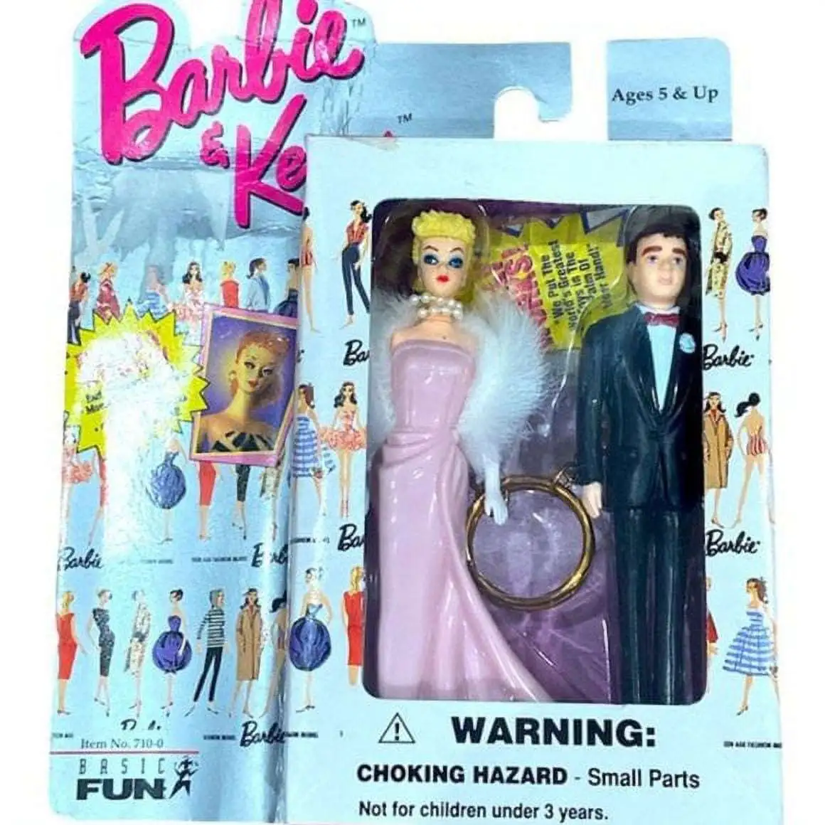 Barbie & Ken Keychain [Enchanted Evening ]