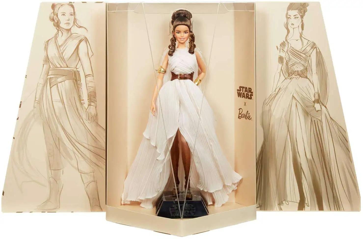 Star Wars x Barbie Gold Label Rey x Barbie Doll