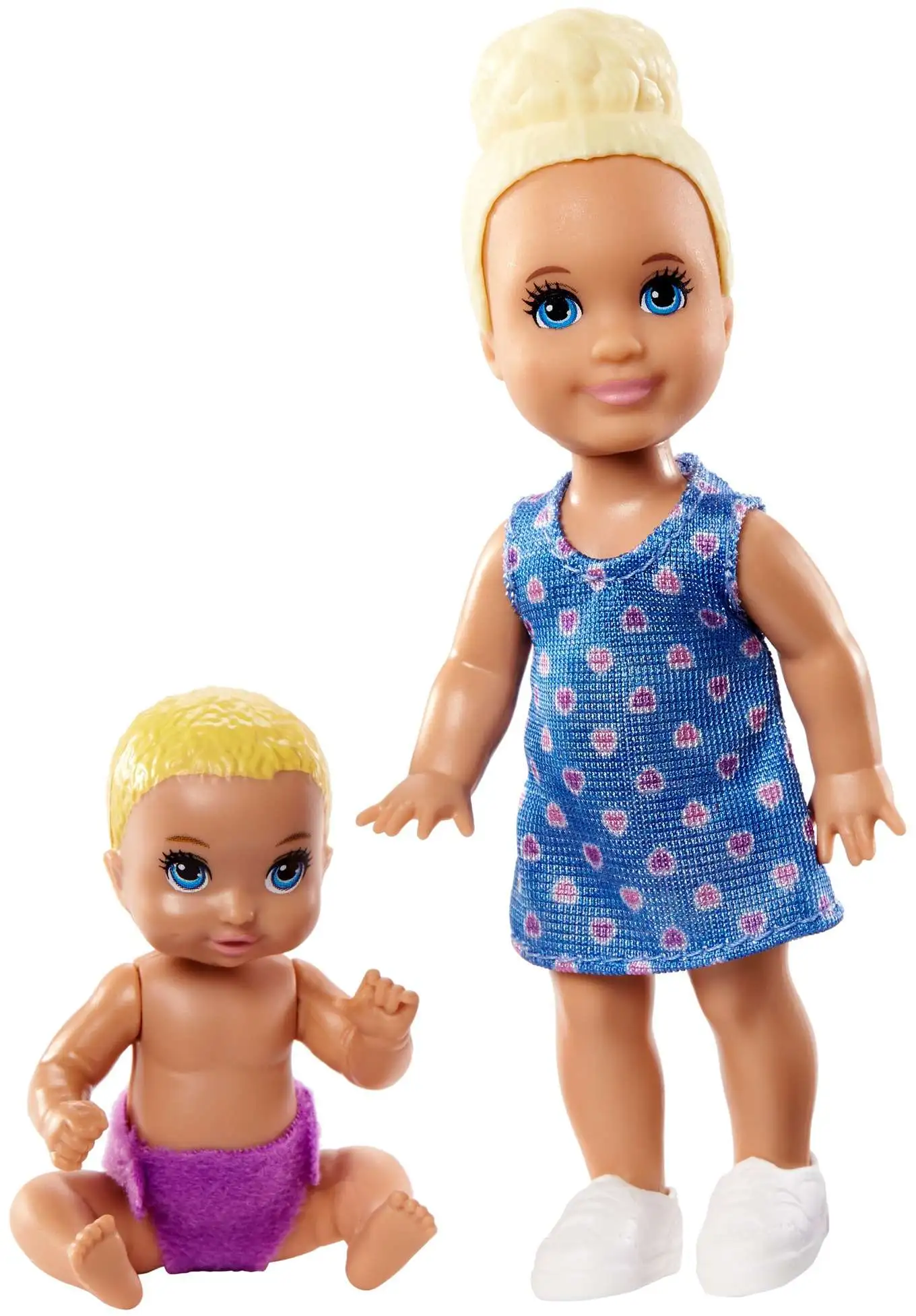 Barbie Skipper Babysitters Inc Baby & Toddler Mini Doll Blonde Hearts Grp07 for sale online 