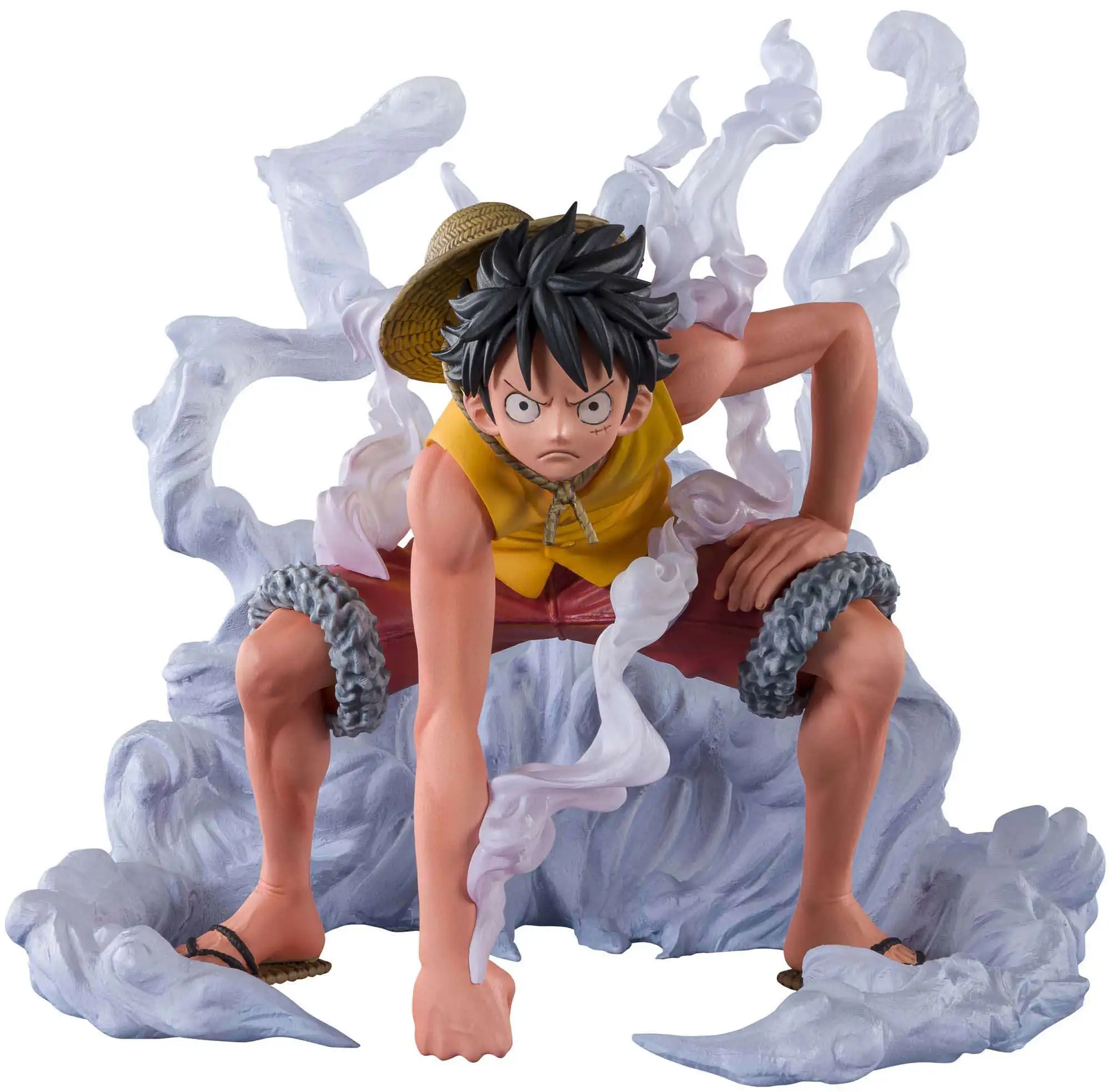 Tamashii Nations One Piece Extra Battle Figuarts ZERO Monkey D. Luffy 4.7-Inch Statue Figure [Paramount War]