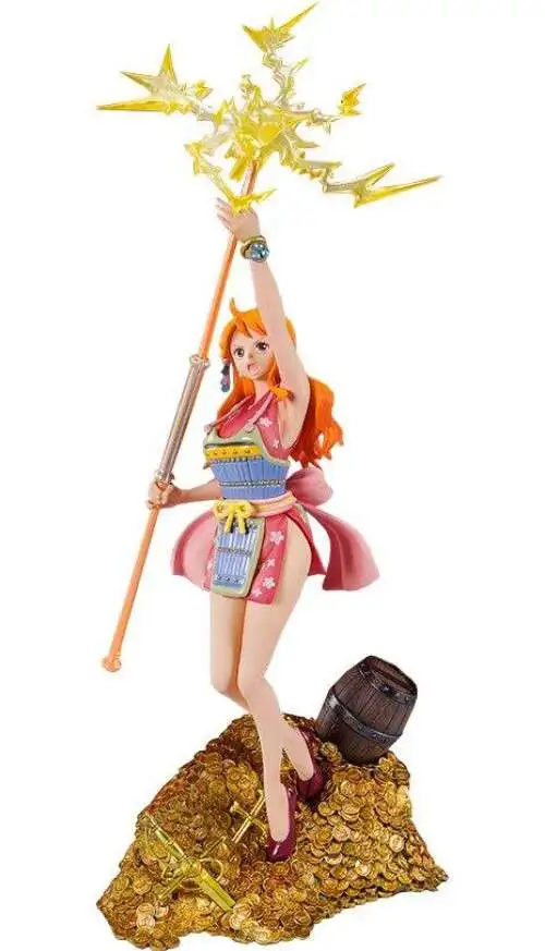 One Piece Figuarts Zero Nami 4 3 Statue Commemorative Eiichiro Oda Illustration Bandai Japan Toywiz