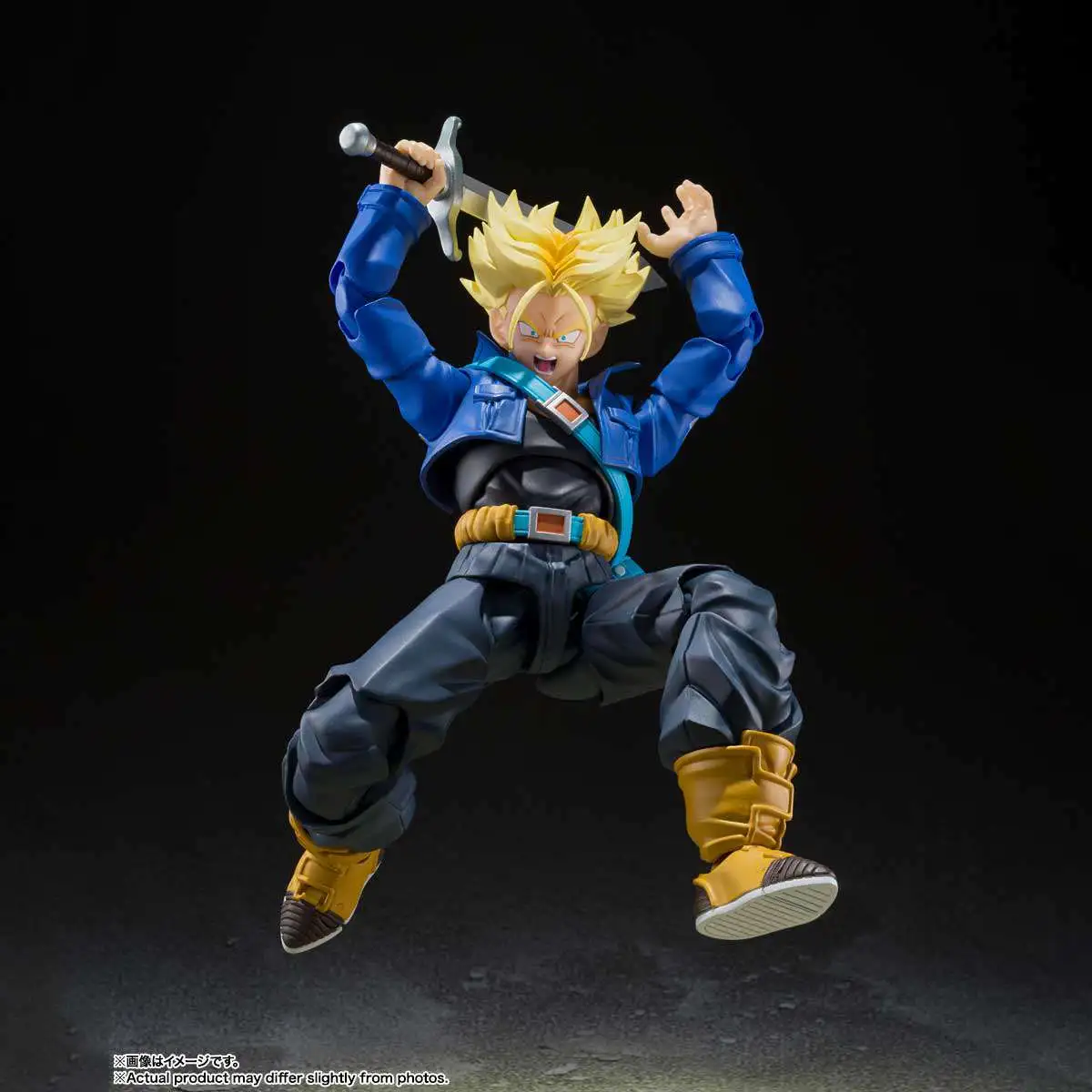 Dragon Ball Z S.H.Figuarts Super Saiyan Trunks Action Figure The Boy ...