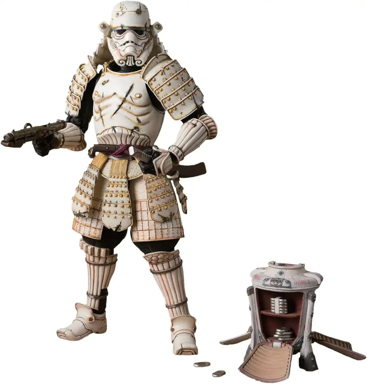 Star Wars The Mandalorian Meisho Movie Realization Ashigaru Stromtrooper Action Figure [Remnat]