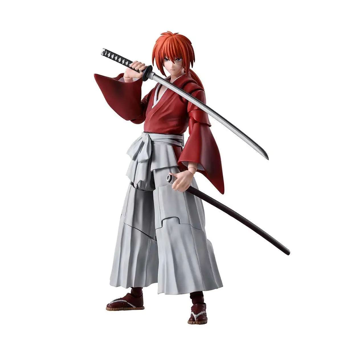 Tamashii Nations Rurouni Kenshin: Meiji Swordsman Romantic Story S.H.Figuarts Kenshin Himura Collectible Figure