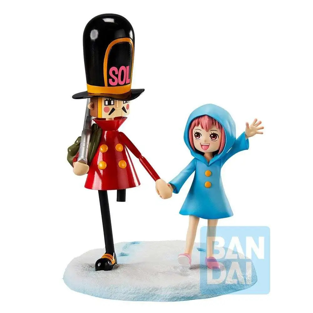 One Piece Ichibansho Rebecca & Soldier 5.1-Inch Collectible PVC Figure [Emotional Stories 2]