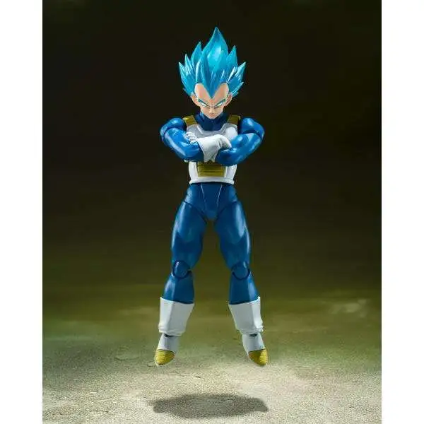 Tamashii Nations Dragon Ball Super S.H.Figuarts Super Saiyan God Super Saiyan Vegeta Collectable Figure [Unwavering Saiyan Pride] (Pre-Order ships May)