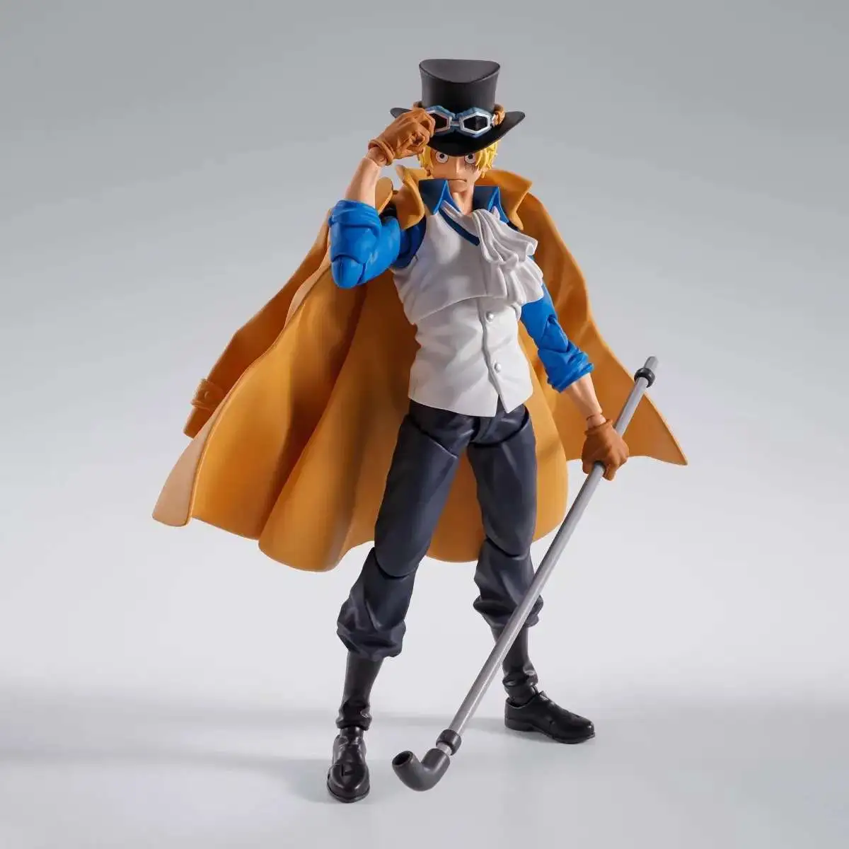 Tamashii Nations One Piece S.H.Figuarts Sabo 6.1-Inch Collectible Figure [Revolutionary Army Chief of Staff]
