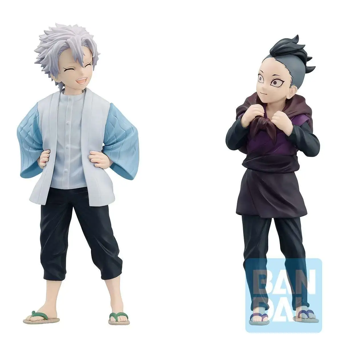 Demon Slayer Ichibansho Sanemi Shinazugawa & Genya Shinazugawa 5.5-Inch Collectible Figure [Immortal Ties Two]