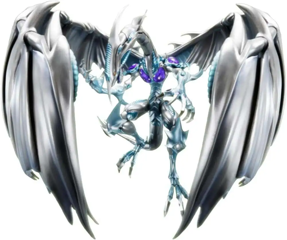 Tamashii Nations YuGiOh! 5D's S.H.Monsterarts Stardust Dragon 20.9-Inch Collectible Figure