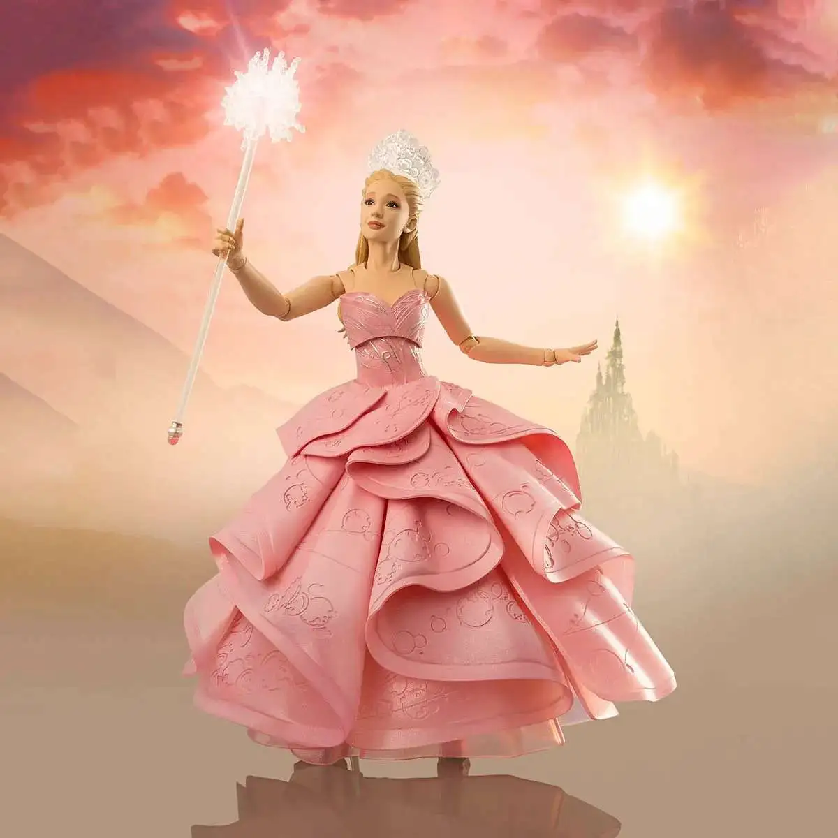 Tamashii Nations Wizard of Oz Wicked S.H.Figuarts Glinda 5.9-Inch Collectable Figure