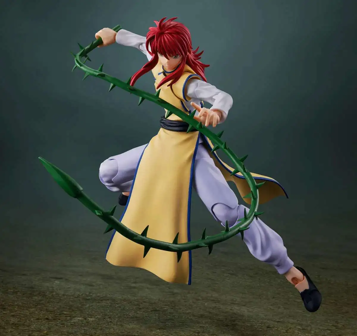 Tamashii Nations Yu Yu Hakusho S.H.Figuarts Kurama 5.9-Inch Collectable Figure (Pre-Order ships May)