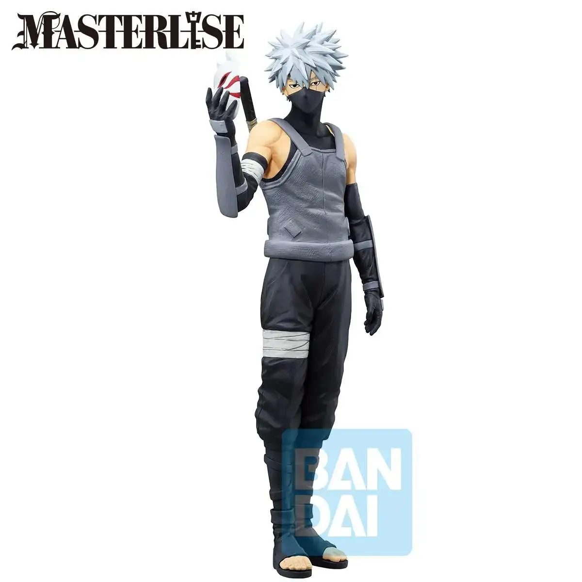 Naruto Shippuden Masterlise Ichibansho Kakashi Hatake 9.8-Inch Collectable Figure [Red Eyes Reflecting the Heart]