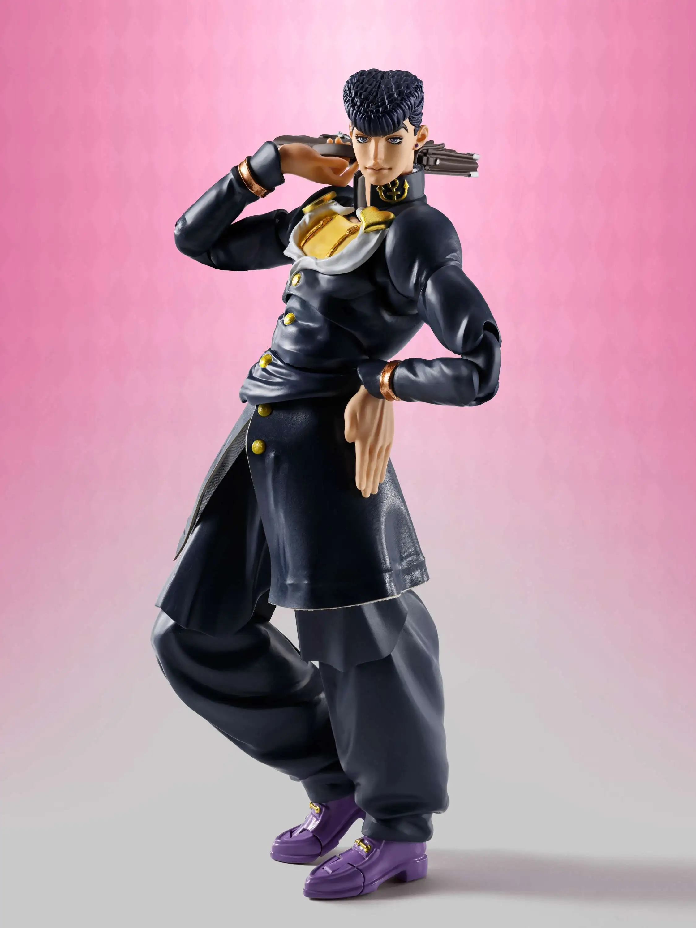 Tamashii Nations JoJo's Bizarre Adventure S.H.Figuarts Josuke Higashikata 6.3-Inch Collectable Figure (Pre-Order ships October)