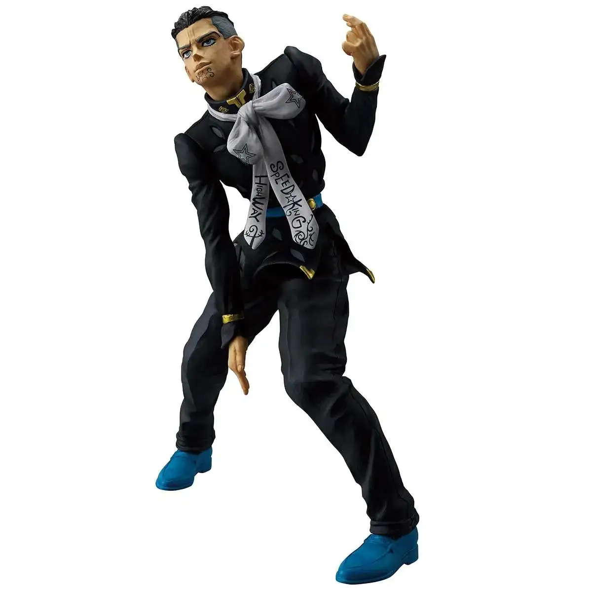 JoJo's Bizarre Adventure Diamond Is Unbreakable Masterlise Ichibansho Yuya Fungami 7.9-Inch Collectable Figure [Stand Rush!]