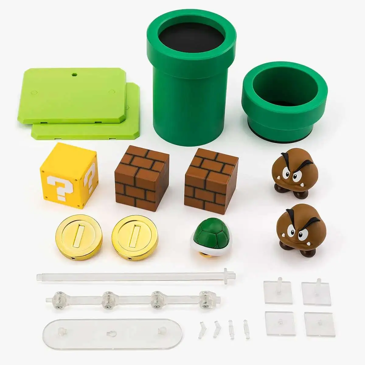 Tamashii Nations S.H.Figuarts Super Mario Playset Collectible Figure (Pre-Order ships March)