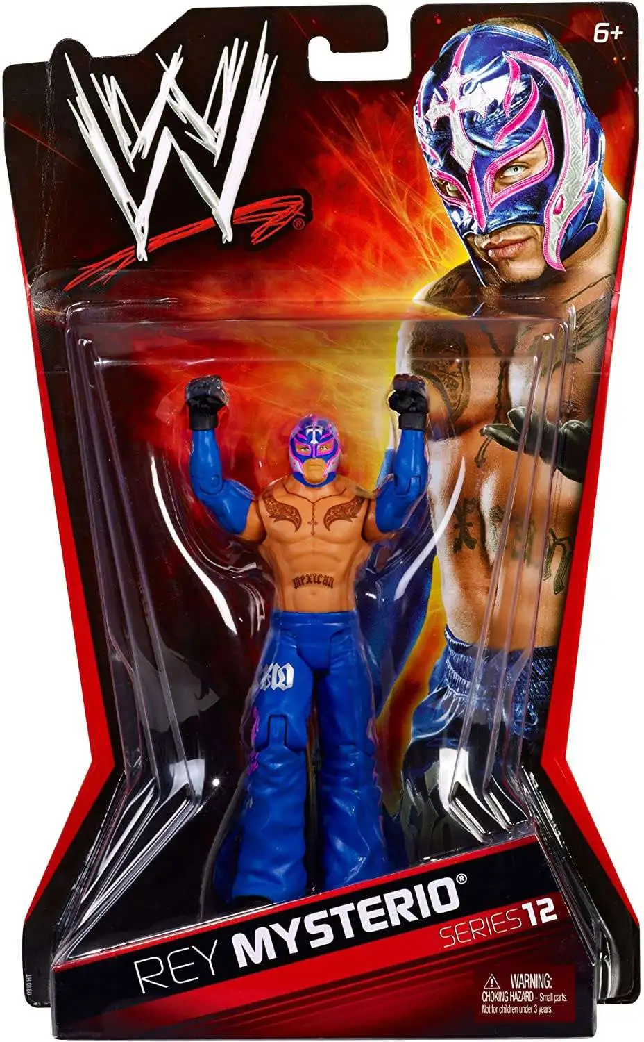 2 Rey Mysterio Mask Hood Mattel Accessories for WWE Wrestling Figures 