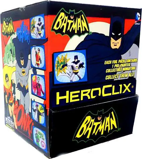 DC HeroClix 1966 Batman Classic Booster Box [24 Packs]