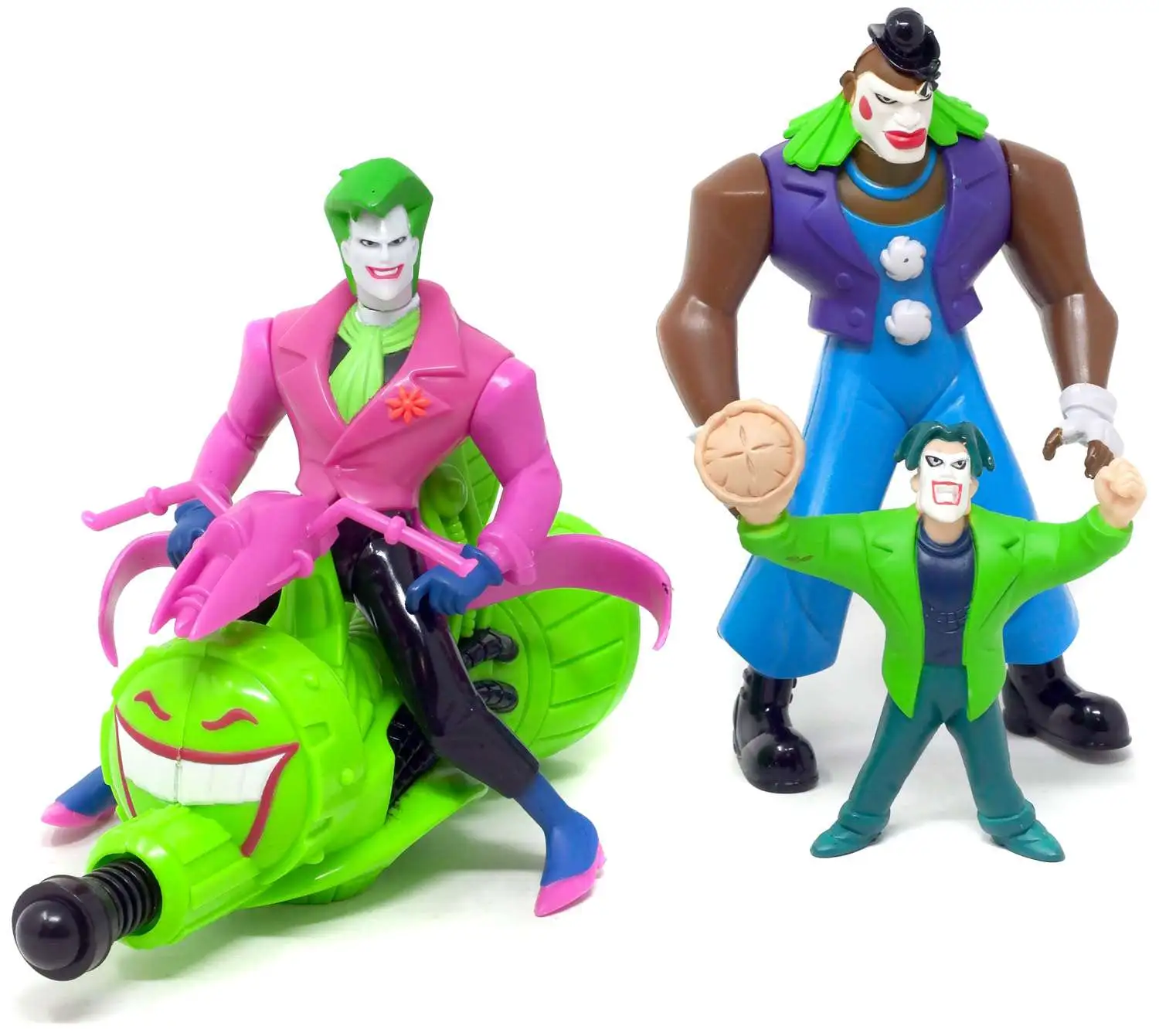 Batman Beyond The Jokerz Assault Hover Cycle Js Gang Action Figure Set ...