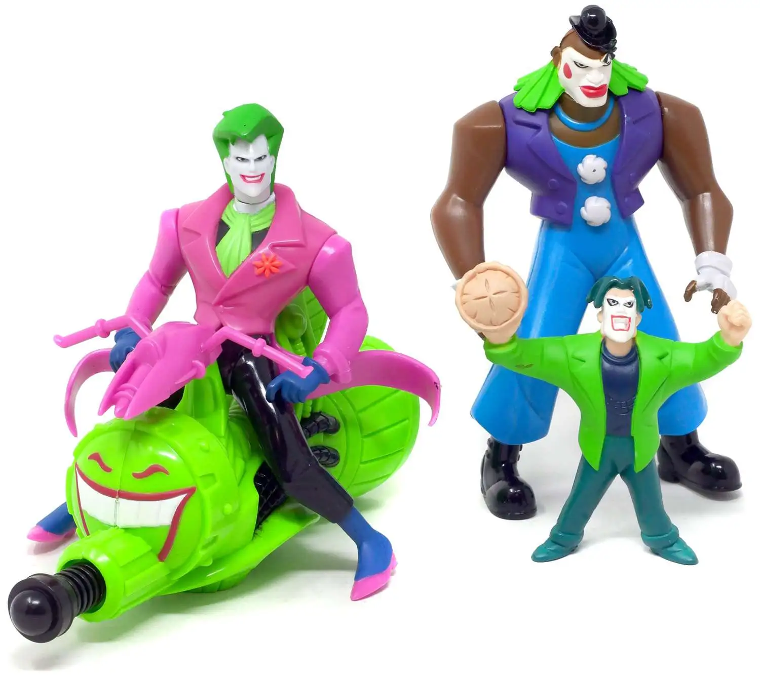 Batman Beyond The Jokerz Assault Hover Cycle & J's Gang Action Figure Set [Loose]