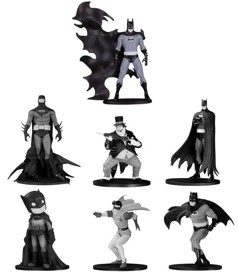 Batman by Gerard Way Resin Statue Multicolor DC Collectibles Batman Black & White 7 