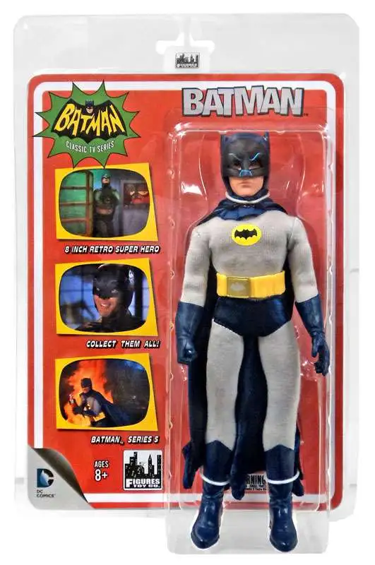 DC Super Heroes Silver Age Batman Con Maschera Rimovibile - Action Figure Hasbro