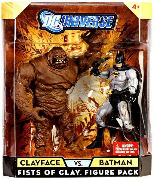 DC Universe Clayface vs. Batman Exclusive Action Figures Mattel Toys -  ToyWiz