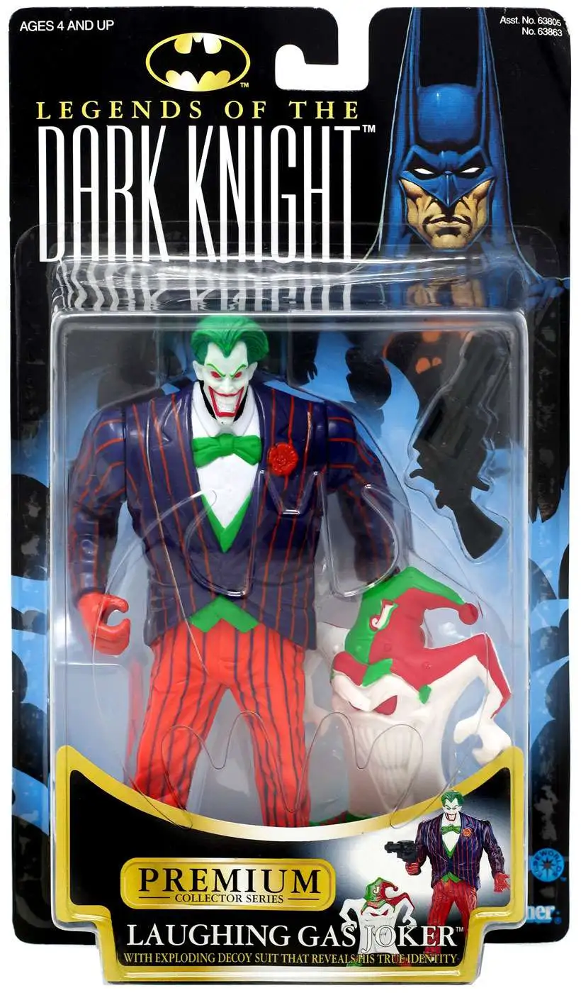 Batman Legends of the Dark Knight Premium Collector Series The Joker 7  Action Figure Laughing Gas Hasbro Toys - ToyWiz