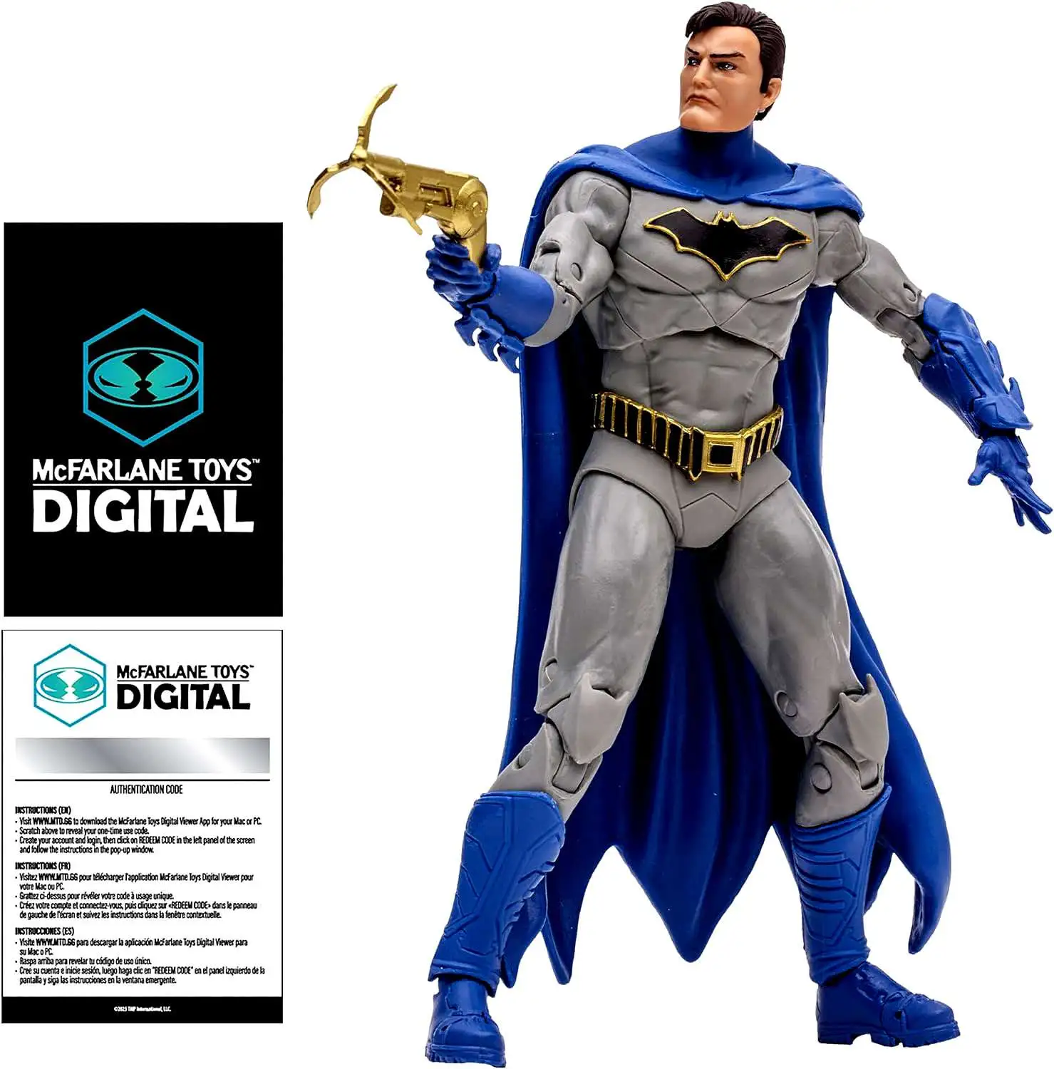 McFarlane Toys DC Direct Batman Action Figure [DC Rebirth, with Digital Collectible]