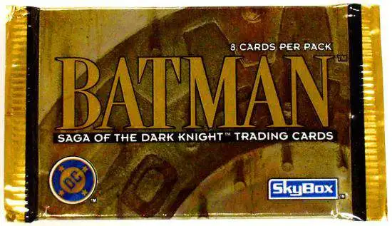 Batman Topps Saga of the Dark Knight Trading Card Pack