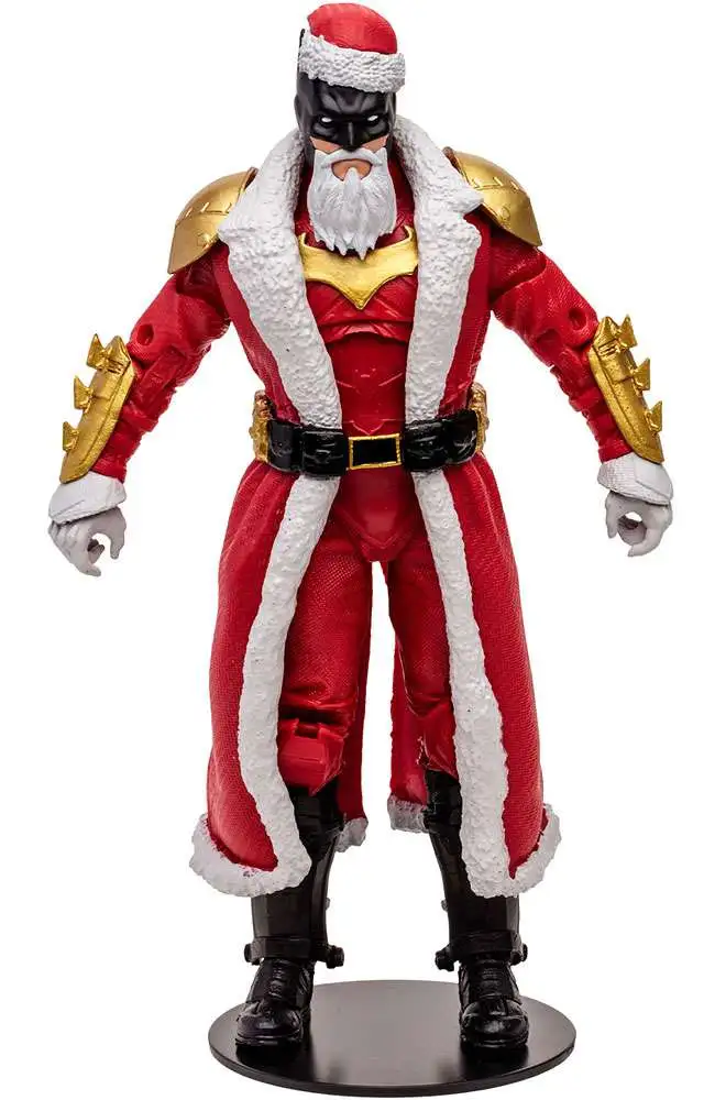 McFarlane Toys DC Multiverse Gold Label Collection Batman Action Figure [Red Santa Suit]