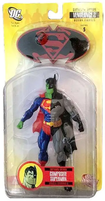 Batman Superman Batman Series 5 Vengeance 2 Composite Superman Action  Figure DC Direct - ToyWiz