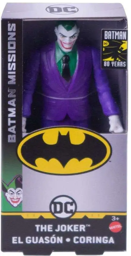 DC Batman Missions The Joker 6 Basic Action Figure Mattel Toys - ToyWiz