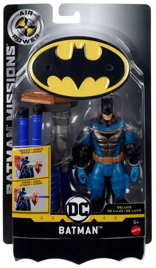DC Batman Missions Batman 6 Deluxe Action Figure Air Power Mattel Toys -  ToyWiz