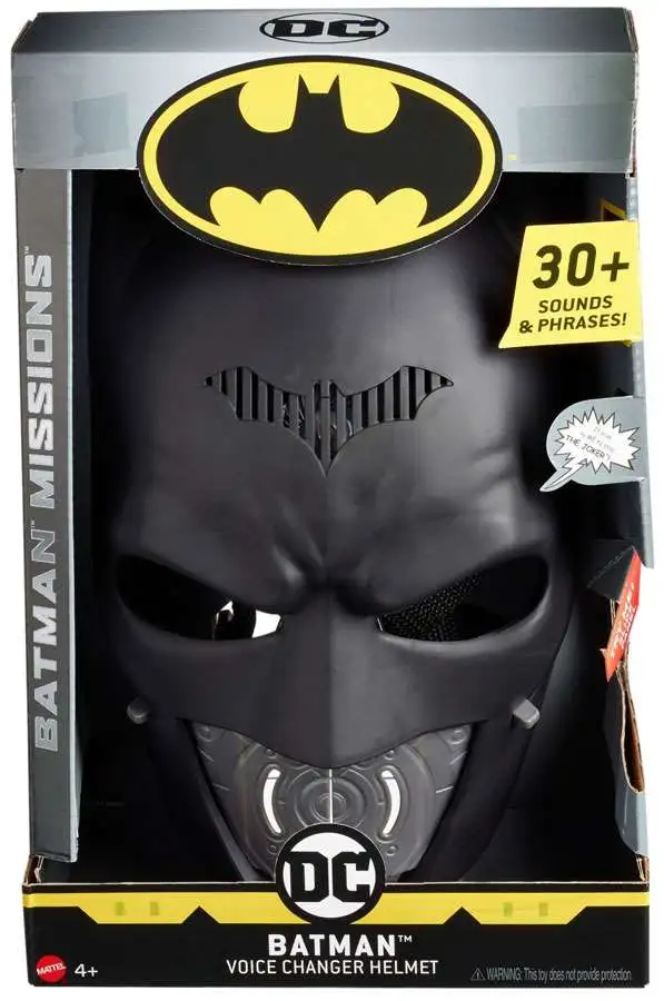 DC Batman Missions Batman Voice Changer Helmet [Loose]