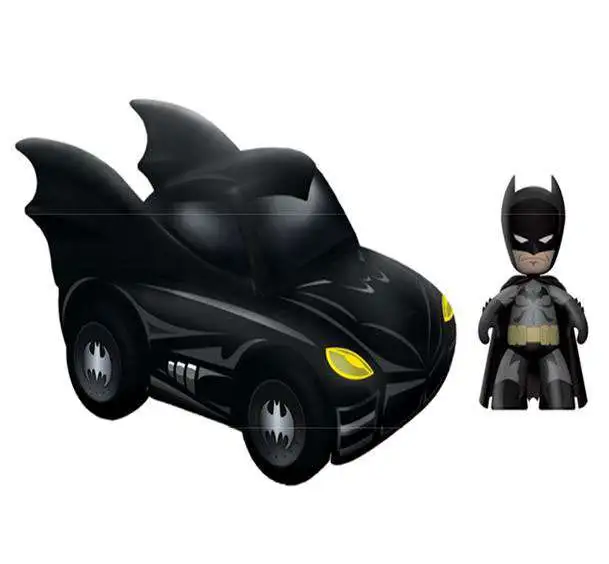 Batman Mez-Itz Batmobile Batman Action Figure Set Mezco Toyz - ToyWiz