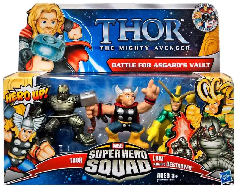 Playskool Marvel Super Hero Squad Thor From Abomination Pack 